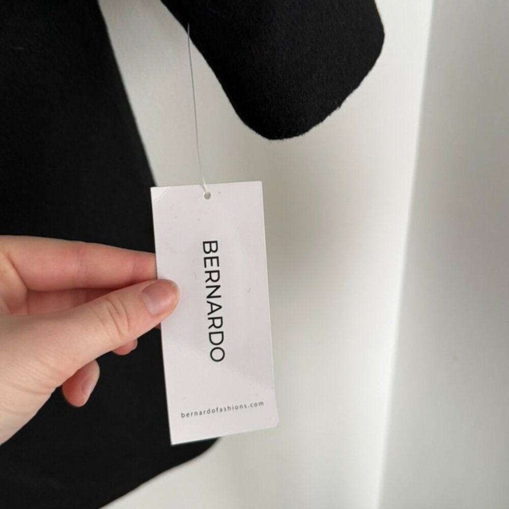 $308 Retail NWT Bernardo Double Breasted Wool Blend Long Coat XL Nordstrom - Picture 8 of 11